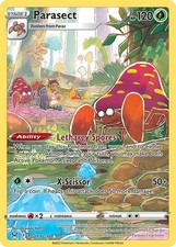 Parasect - TG01/TG30 - Pokemon Lost Origins Trainer Gallery Holo Rare Card NM