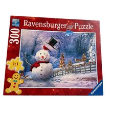 Ravensburger The Magical Snowman 300 Large Format Pcs Puzzle Complete