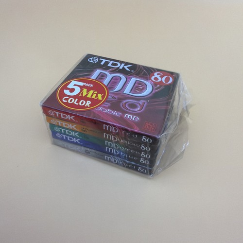 Neuf lot minidiscs - 5,