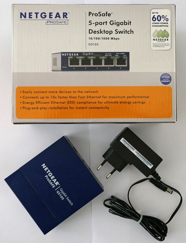 Switch gigabit netgear - switch,
