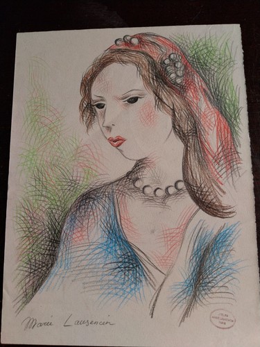 Marie laurencin dessin signe - marie,
