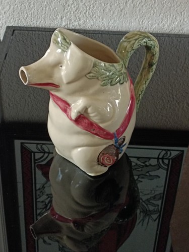 Pichet cochon barbotine - cochon,