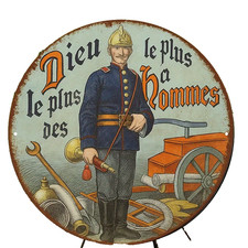 PLAQUE SOUVENIR "SAPEUR