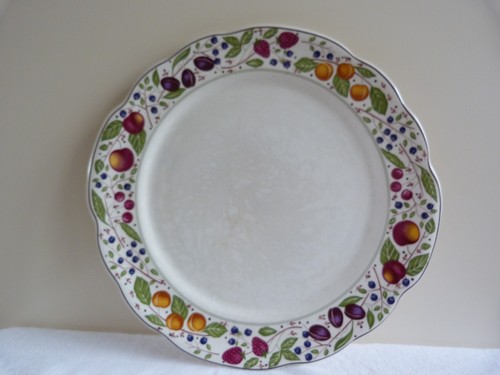 Plat faïence gien - faïence, de