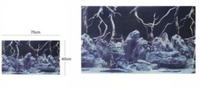 Affiche De Fond Pour Aquarium Terrarium Panoramique Décor Mesurant 40x75cm DFH