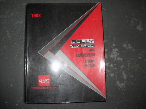 1993 gmc rallye vandura - 1993,