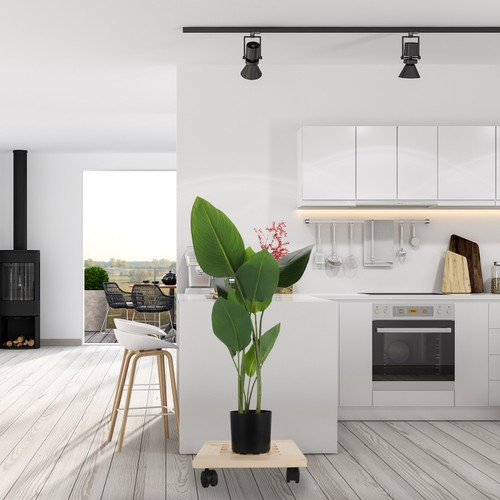 Potence pour fleur plateau - , de