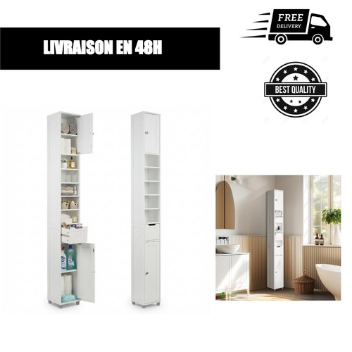 Armoire colonne salle bain - colonne,