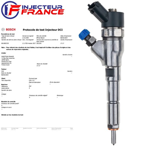 0445110076 injecteur bosch - injecteur,
