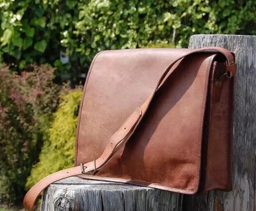 Sac vintage marron cuir de - en,