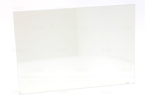 Vitre avec face - , reflechissante