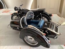 Franklin Mint 1:10 Scale BMW Motorcycle With Sidecar