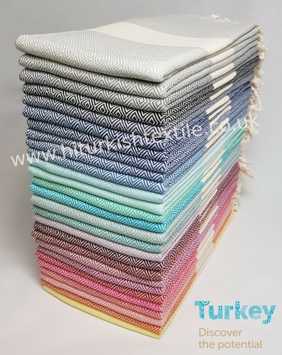 Serviettes hammam turc 100 - hammam, 100%