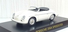 1/64 Kyosho PORSCHE 356A SPEEDSTER WHITE diecast car model