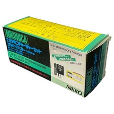 NIKKO 7.2V Ni-Cd Battery Set 600mAh with AC Charger - Used - Japan