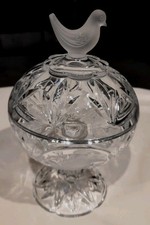 Bonbonnière en Cristal sur