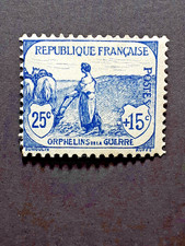 Timbre Orphelins De La Guerre 25c+15c  N° 151 Neuf*