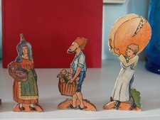 Jouet Ancien En Bois Figurine