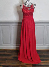 robe de soiree longue rouge