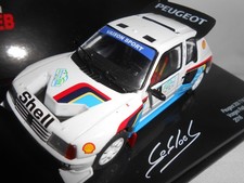 PEUGEOT 205 T16 EVO2 DU RALLYE VOSGES FESTIVAL DE 2016  1/43ème