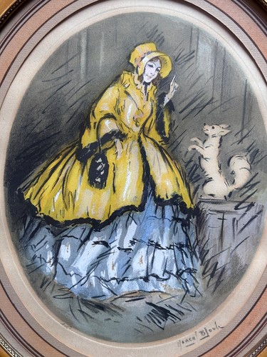 Litho art déco marcel bloch - litho,