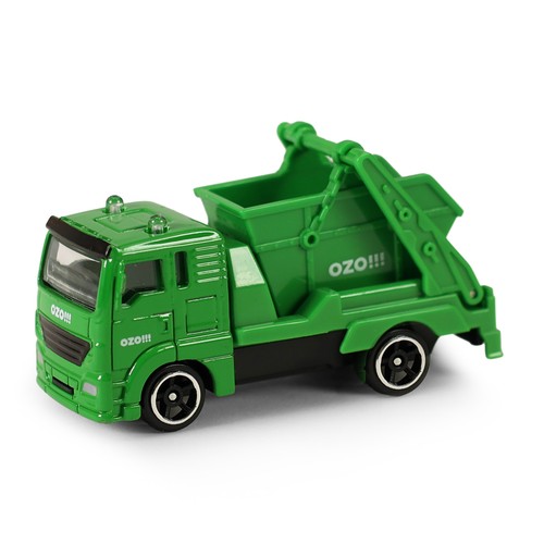 Camion poubelle avec conteneur - camion,