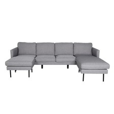 Canapé d'Angle en Tissu