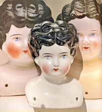 POUPÉE ANCIENNE, TÊTE BUSTE