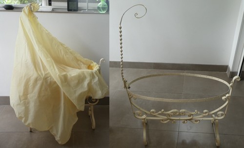 Ancien berceau bébé - berceau,