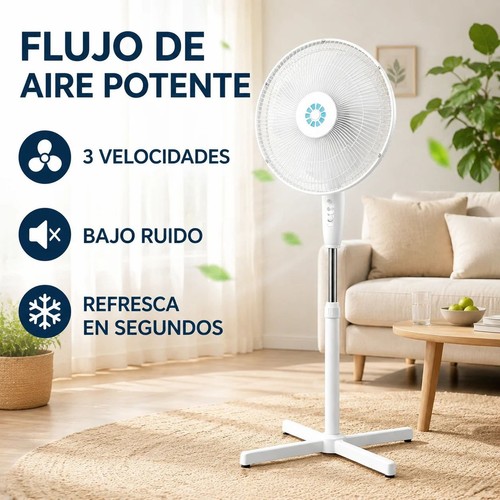 Ventilateur sur pied cm - pied, 40