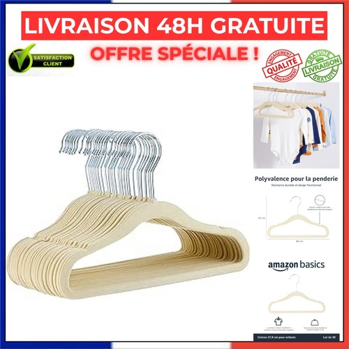 Lot cintres enfants velours - enfants,