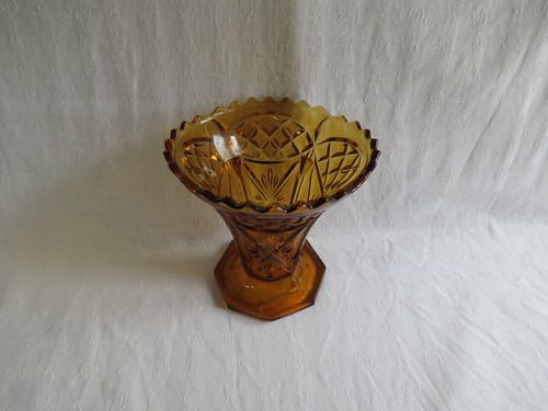 Vase verre style art - en,