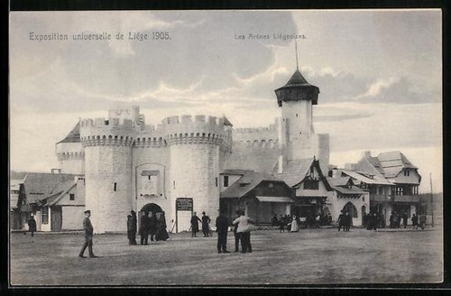 Carte postale liège - postale,