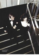 PAQUEBOT FRANCE / Descente arrière première classe / FICHE PHOTO