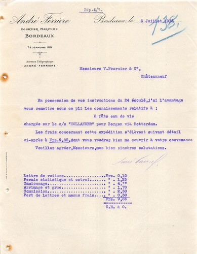 1913 courtier maritime andre - 1913,