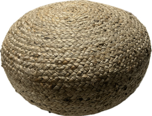 Décor round braided natural - braided,