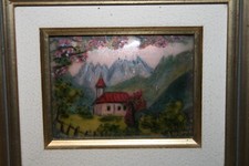 TABLEAU EMAUX D ART LIMOGES