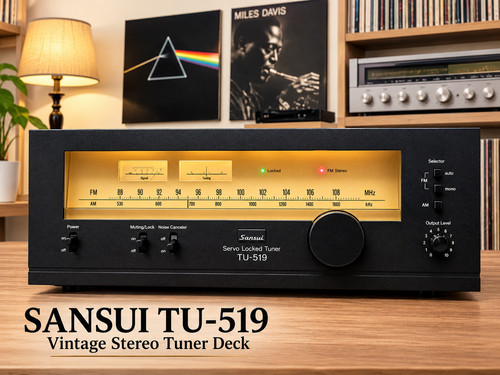 Sansui 519 rare - sansui, tu-519
