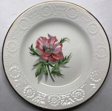 Lot1 small plates BOCH La Louviere Belgium floral decor D 20.5cm