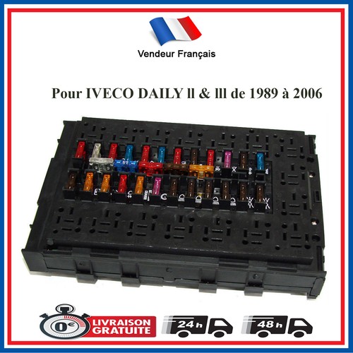 Boitier fusibles prévu - fusibles,