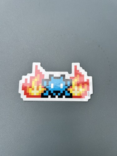 Invader space station - invader, sticker