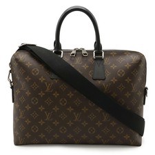 LOUIS VUITTON Louis Vuitton Monogram Macassar PDJ Porte-Documents Jour Business