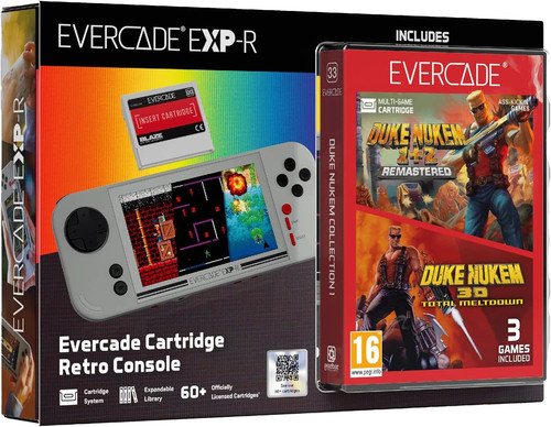 Console portable evercade - console,