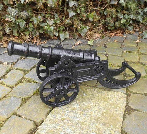Deco jardin canon - deco, lafette