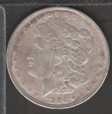 ✔️ USA 1904. Morgan Dollar RARE COIN - COPIE REPRODUCTION !!