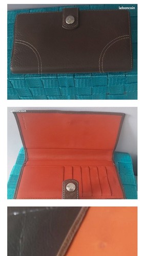Portefeuille longchamp marron - portefeuille,