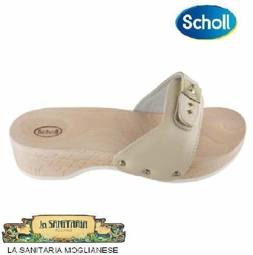 Scholl sabot ouvert bois - sabot,