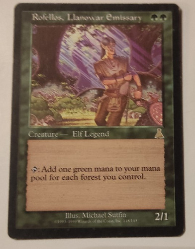 Mtg rofellos urza s - mtg, –