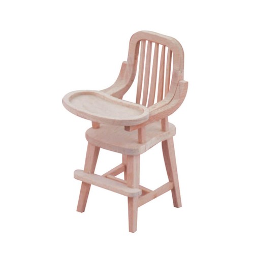 Chaise haute poupée mini - haute,