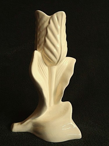 Vase ceramic yellow - vase, tulip